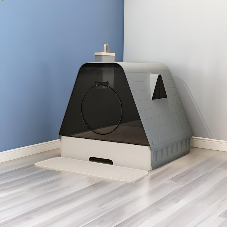 Tucker Murphy Pet Cat Litter Box Fully Enclosed Extra Large
